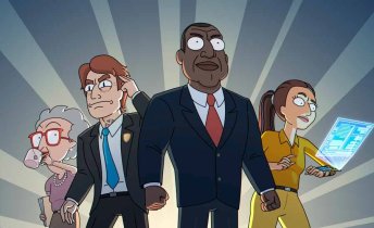 Спин-офф Рика и Морти Президент Кёртис с Китом Дэвидом