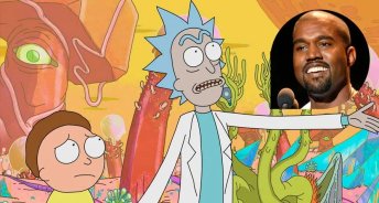 Канье Уэст объявил Рик и Морти любимым сериалом