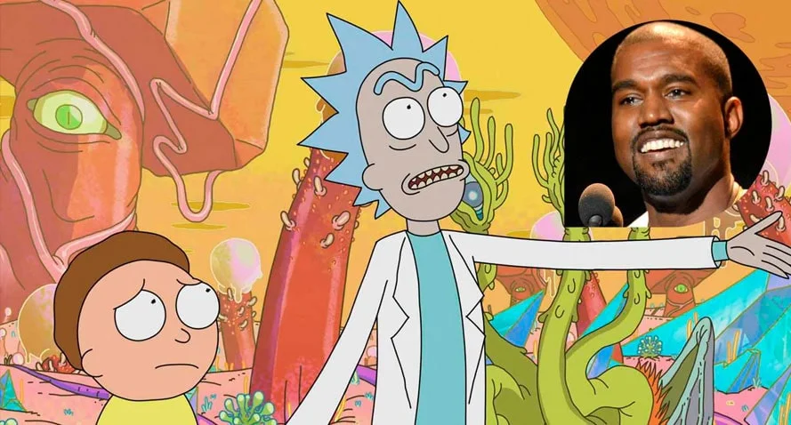 Канье Уэст объявил Рик и Морти любимым сериалом