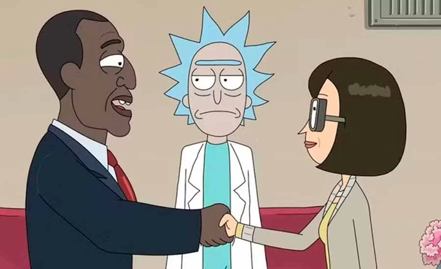 Спин-офф Рика и Морти Президент Кёртис с Китом Дэвидом