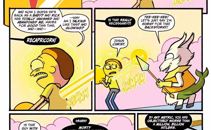 Что мы знаем о Рик и Морти: Конец от Oni Press