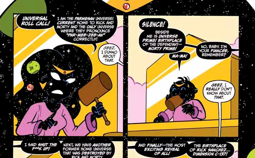 Что мы знаем о Рик и Морти: Конец от Oni Press