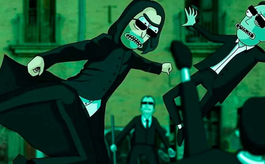 Рик и Морти наконец-то сделали пародию на Матрицу